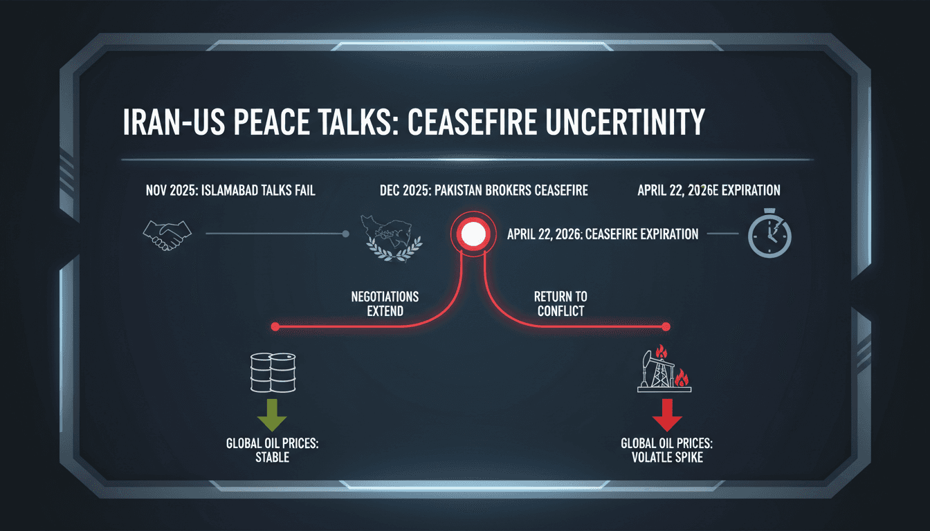 Iran Announces No Date for Next Round of US Peace Talks as Ceasefire Nears Expiration