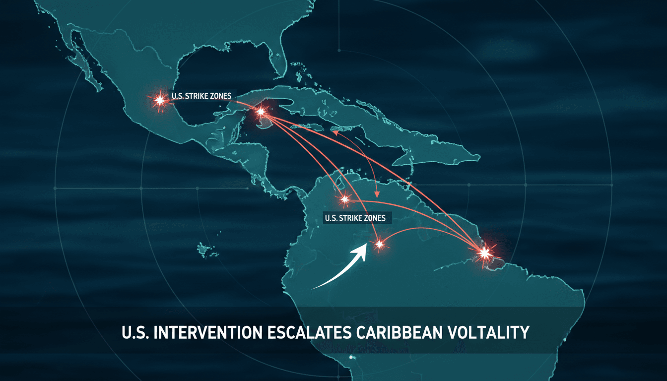 U.S. military conducts lethal strike against drug trafficking vessel in the Caribbean
