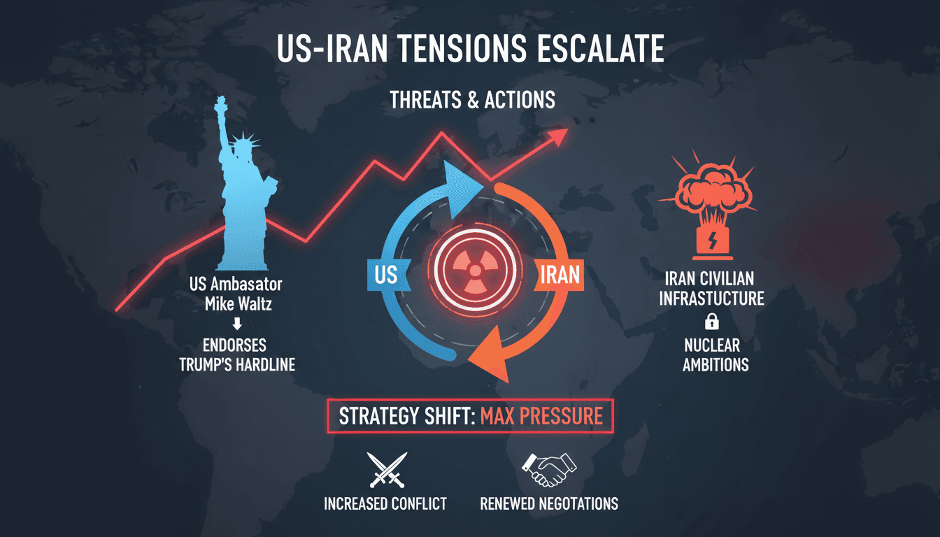US Ambassador endorses Trump's threats against Iran's civilian infrastructure