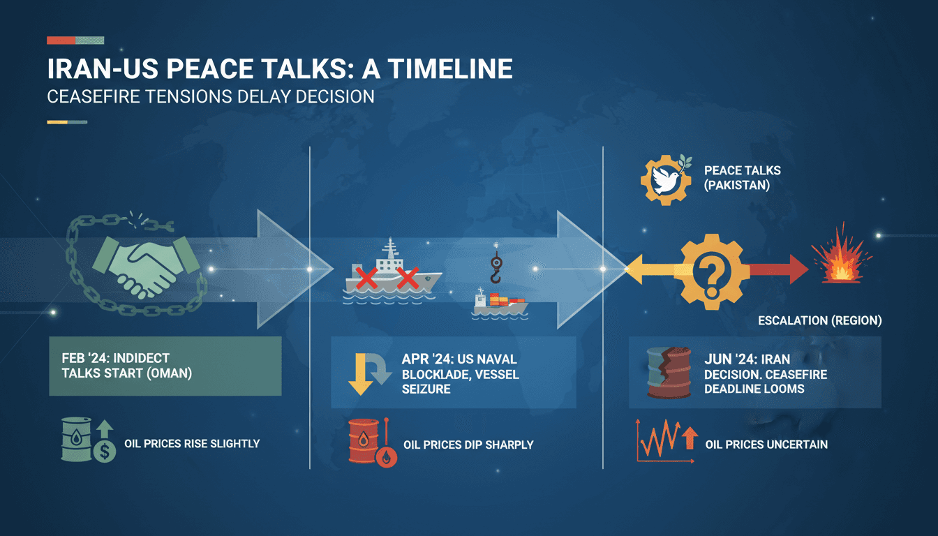 Iran Delays Decision on US Peace Talks Amid Ceasefire Tensions