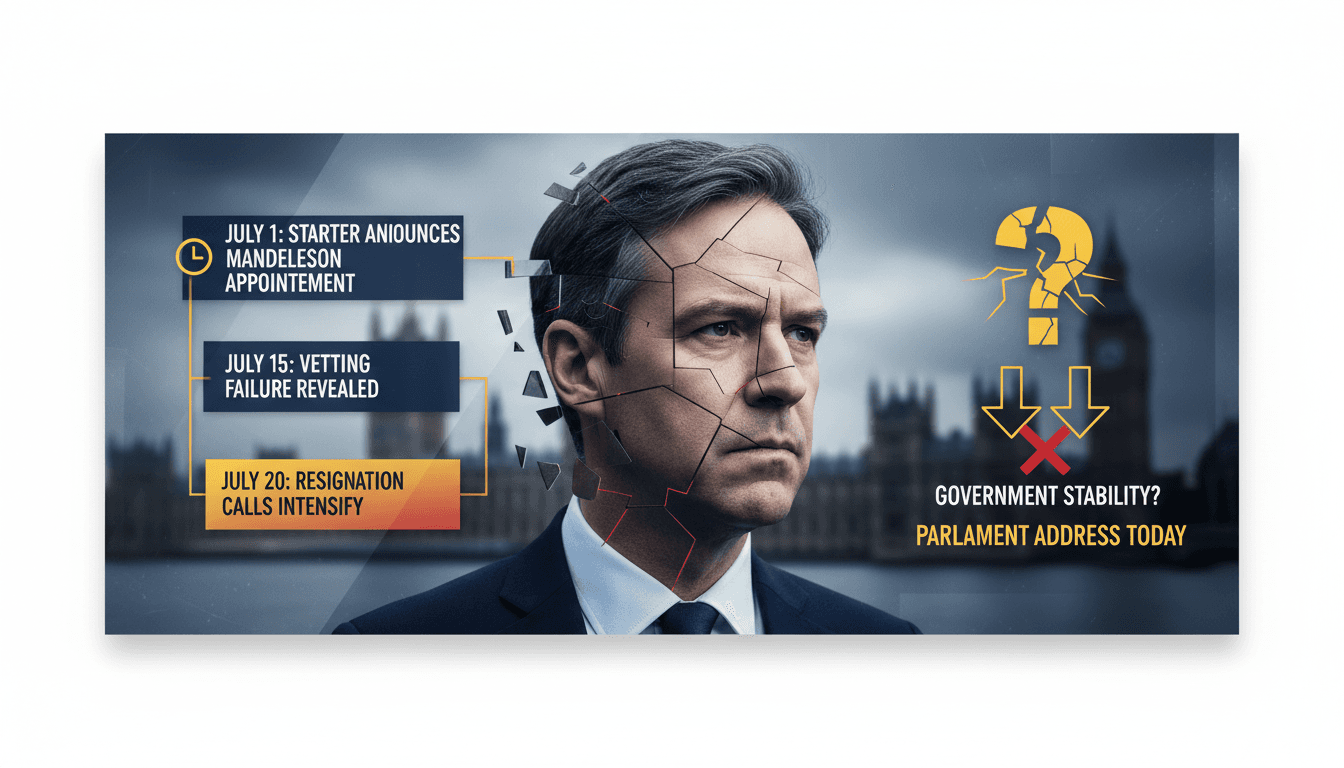 Keir Starmer's Leadership Under Scrutiny After Security Vetting Failure of US Ambassador Appointee