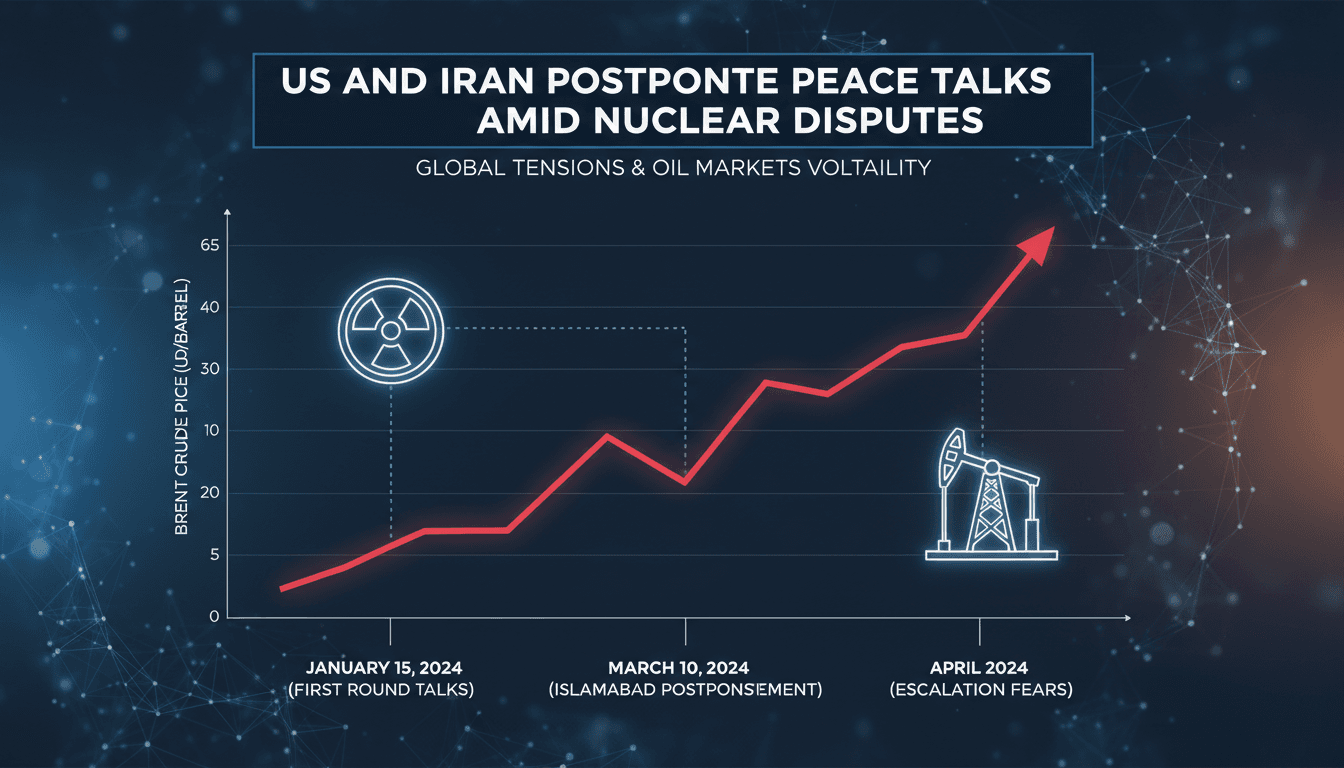US and Iran Postpone Peace Talks in Islamabad Over Nuclear Disputes