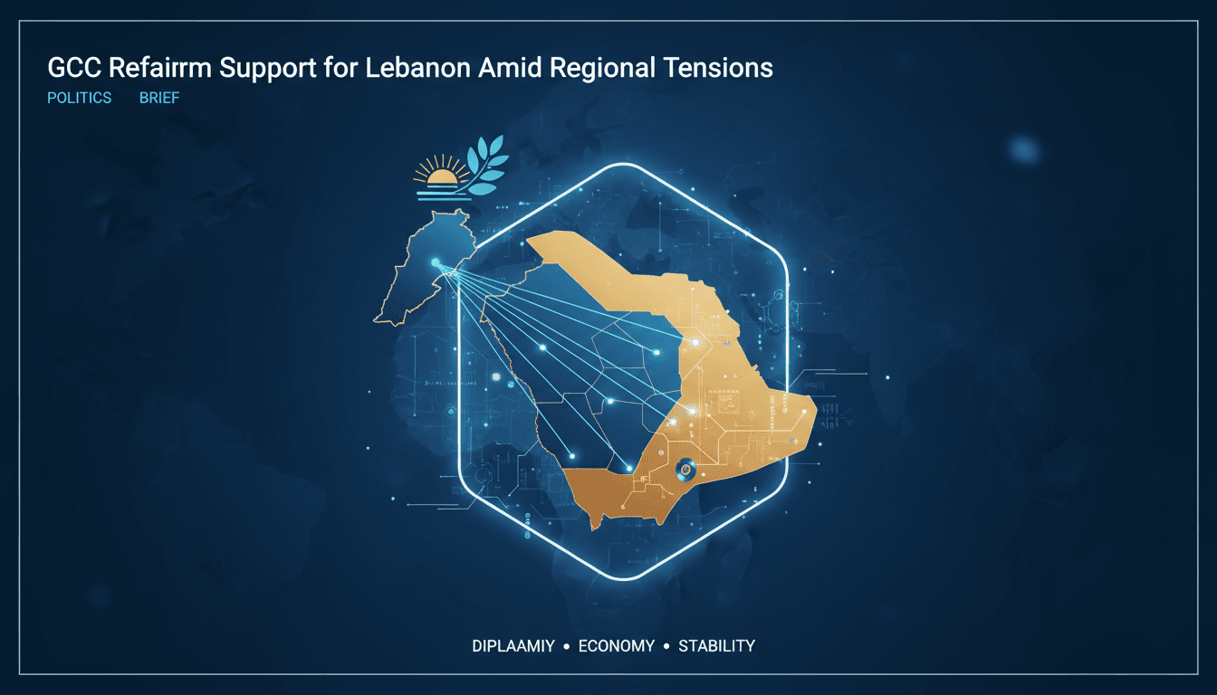 GCC Reaffirms Support for Lebanon Amid Regional Tensions