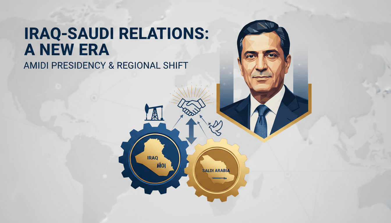 Nizar Amidi elected President of Iraq with Saudi Arabia's support