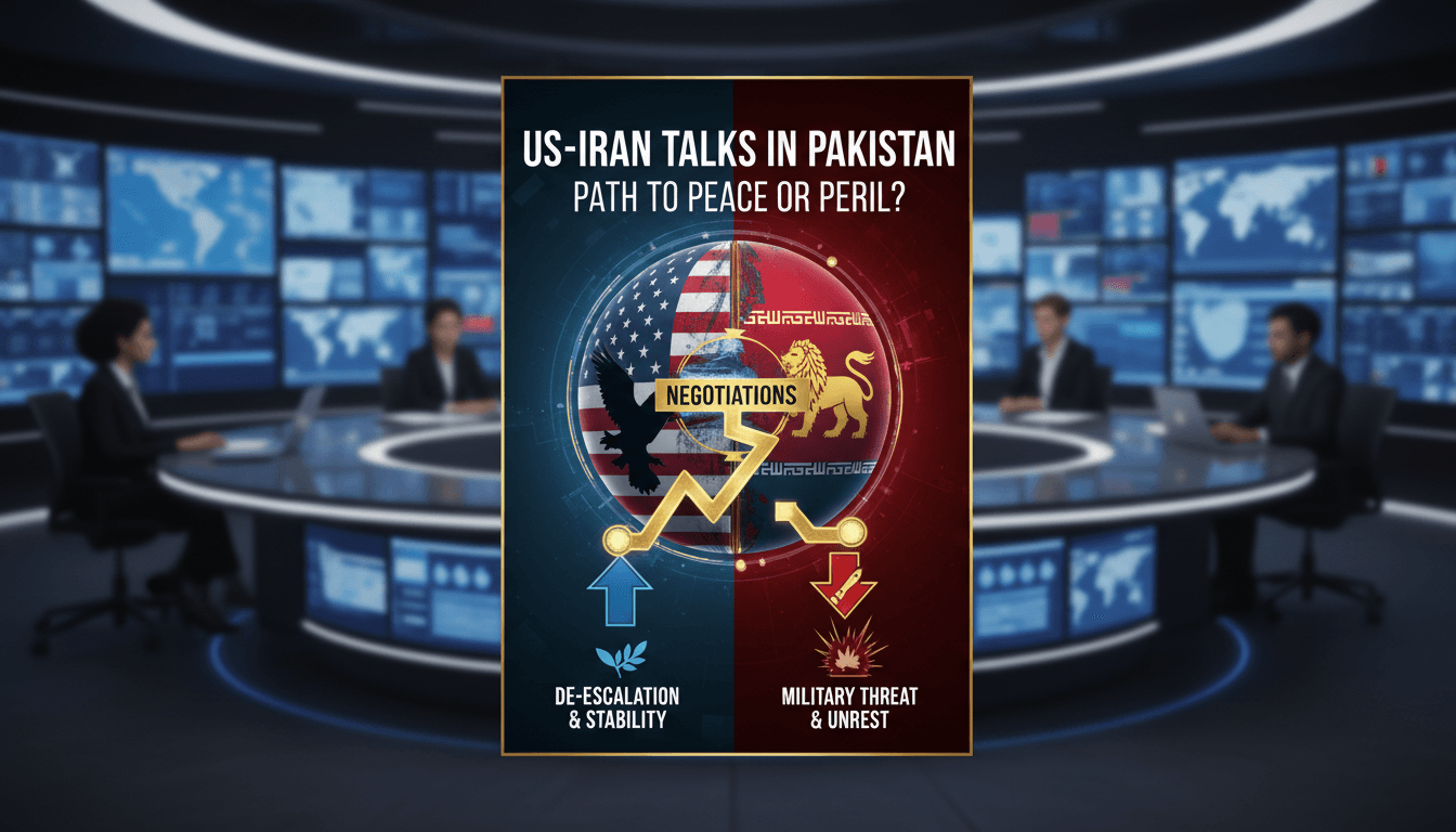 Trump Initiates New U.S.-Iran Negotiations in Pakistan Amid Threats of Military Action