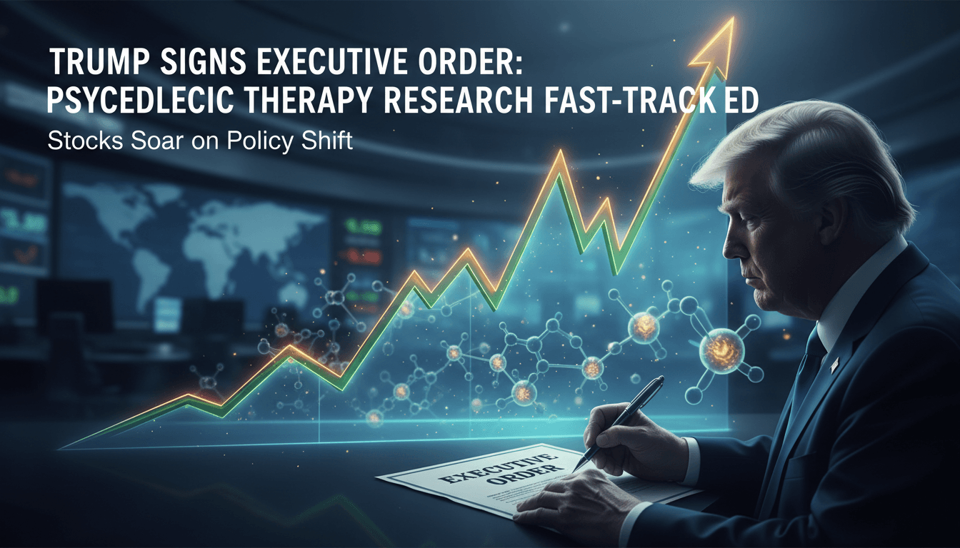 Trump signs executive order to expedite psychedelic therapy research