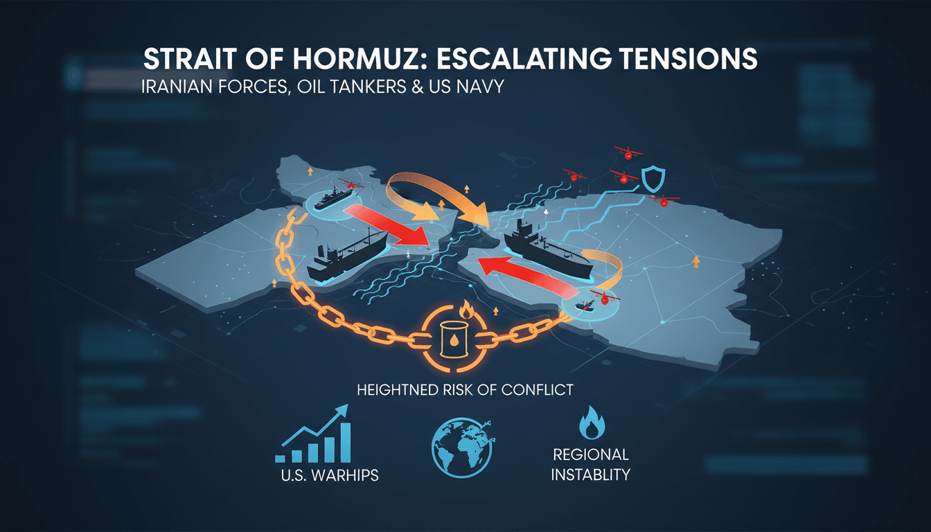 Iranian Forces Escalate Maritime Tensions in the Strait of Hormuz