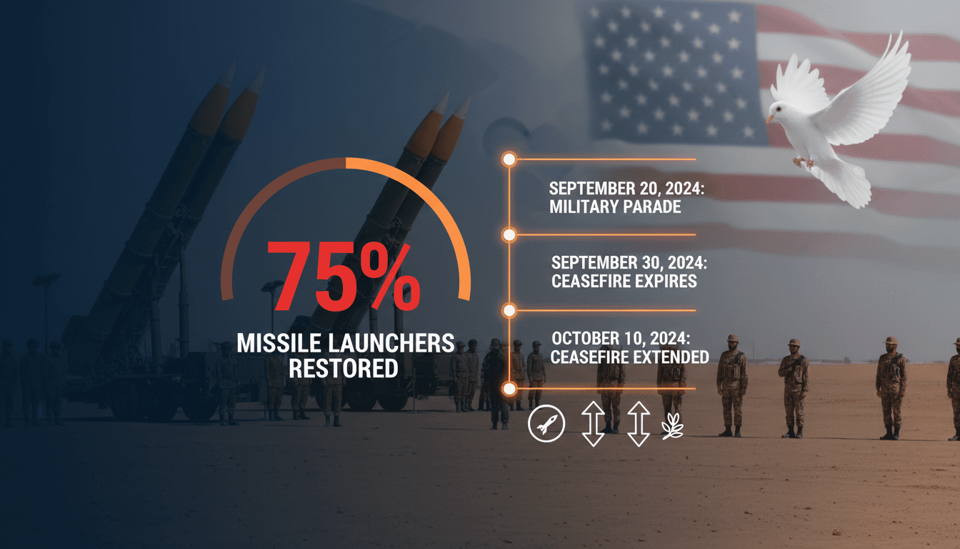 Iran showcases military might as US extends ceasefire amid rising tensions