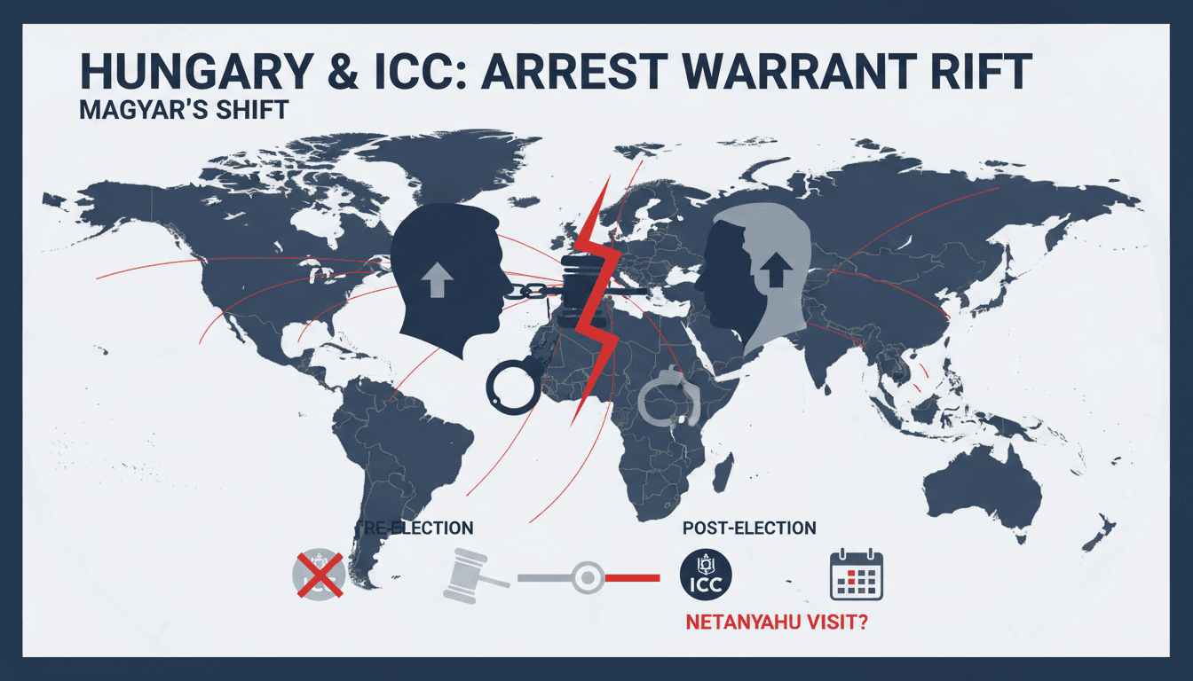 Hungary's new Prime Minister plans to enforce ICC arrest warrants against Netanyahu