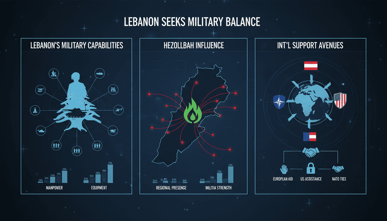 Lebanon's Prime Minister seeks international military support amid Hezbollah tensions