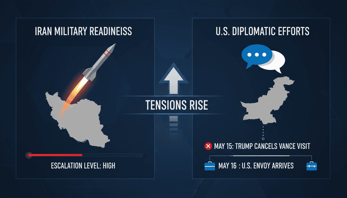 Iran Signals Military Readiness Amid U.S. Diplomatic Efforts in Pakistan