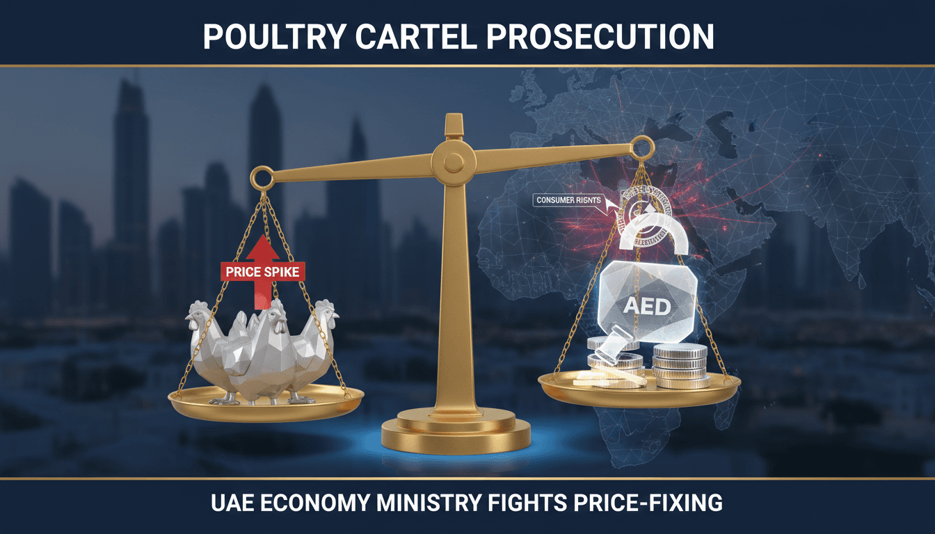 UAE Ministry of Economy and Tourism Refers Poultry Cartel for Price-Fixing Prosecution
