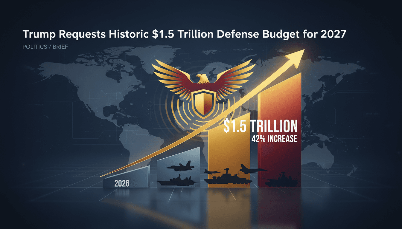 Trump Requests Historic $1.5 Trillion Defense Budget for 2027