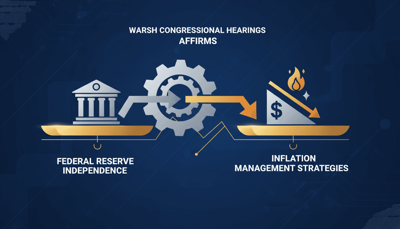 Kevin Warsh affirms Federal Reserve independence during confirmation hearings