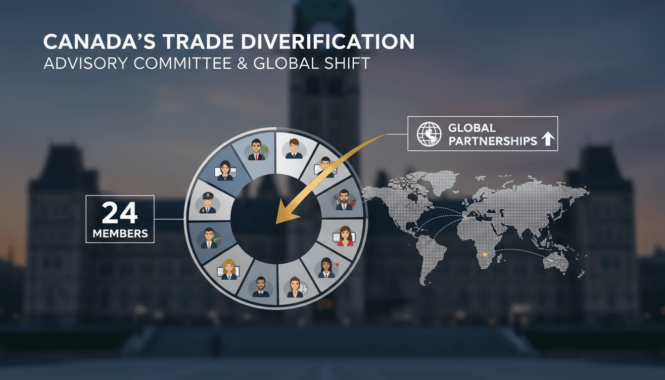 Canada forms advisory committee to diversify trade relations amid U.S. negotiations