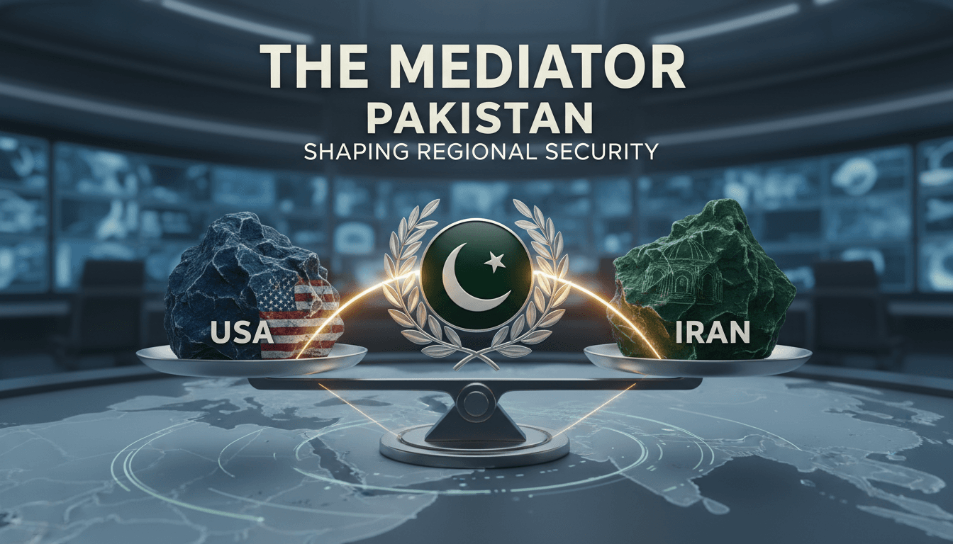 Pakistan mediates US-Iran peace talks amid regional tensions