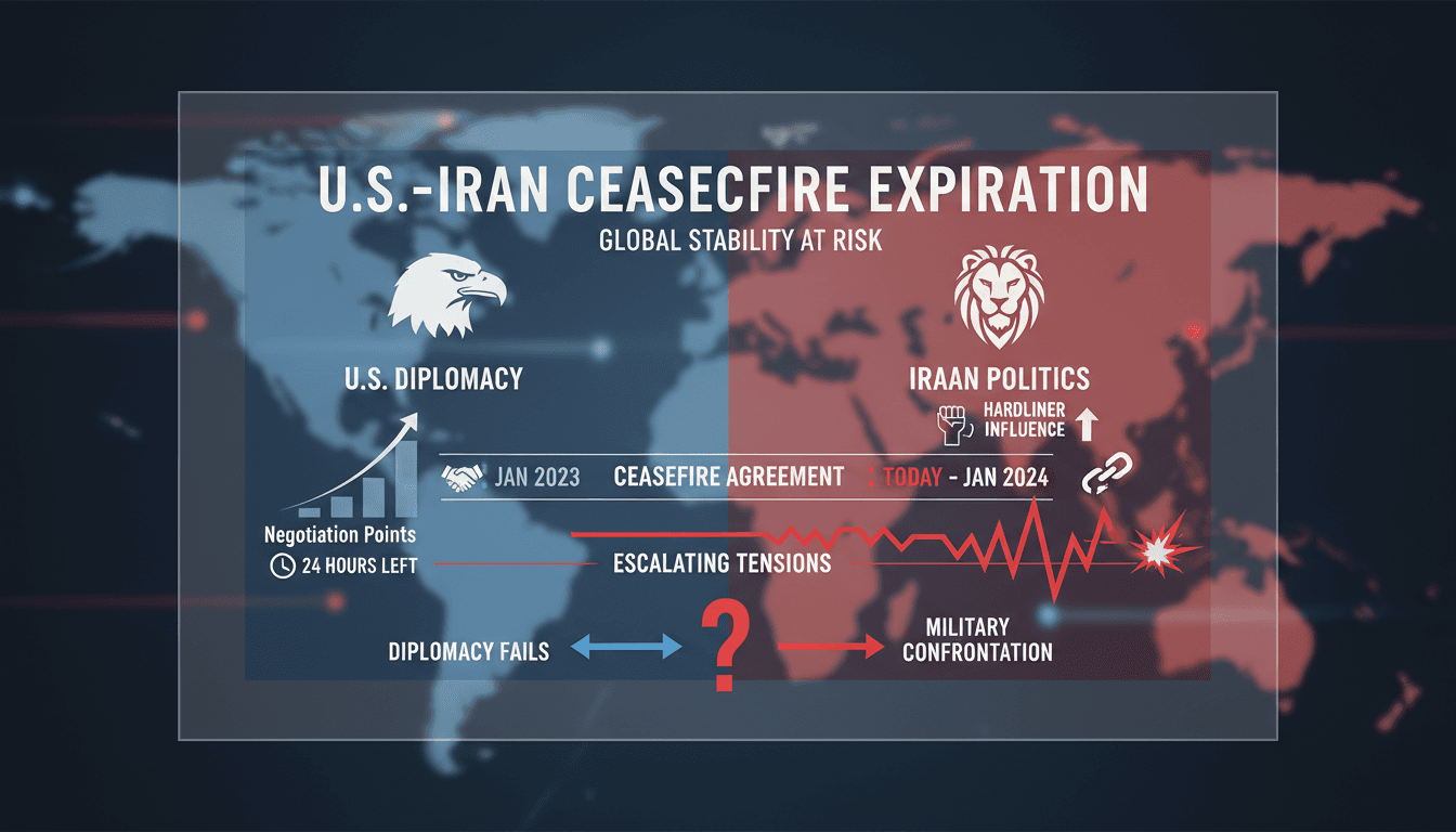 U.S.-Iran ceasefire nears expiration amid rising tensions