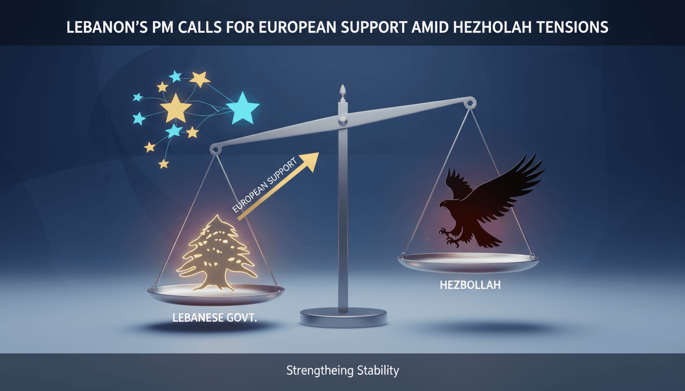 Lebanon's Prime Minister calls for European support amid Hezbollah tensions