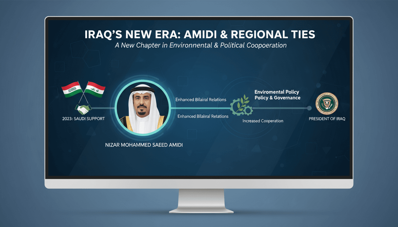 Nizar Mohammed Saeed Amidi elected as President of Iraq with Saudi support