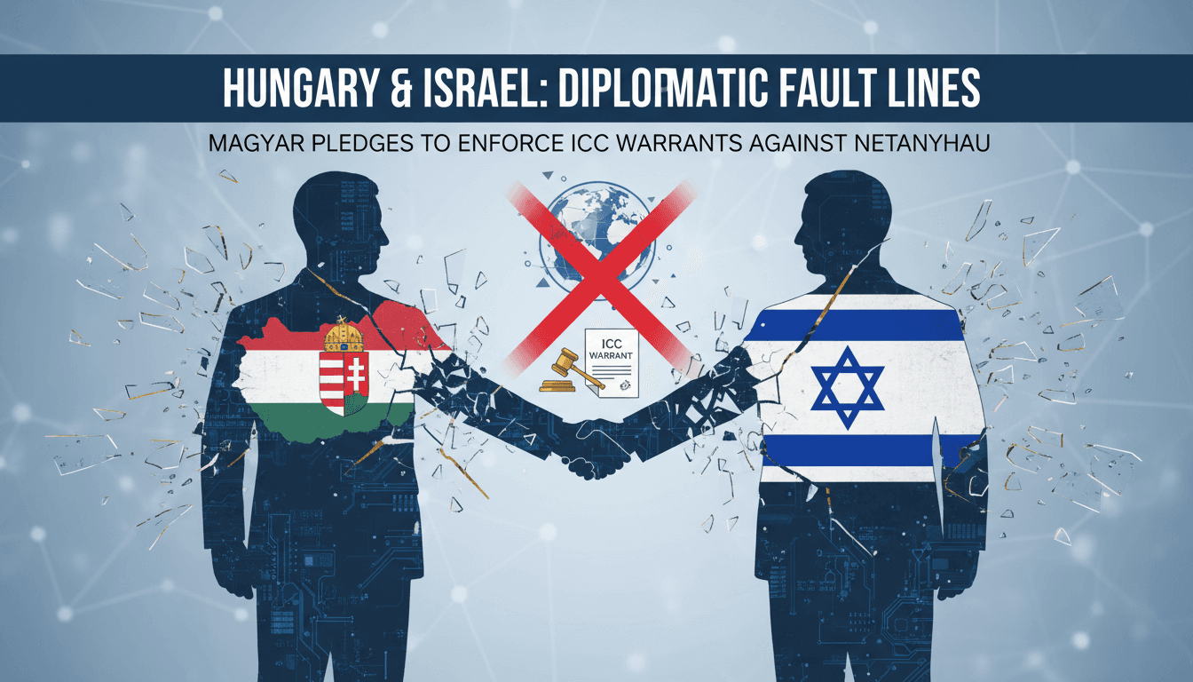 Hungary's new Prime Minister pledges to enforce ICC warrants against Netanyahu