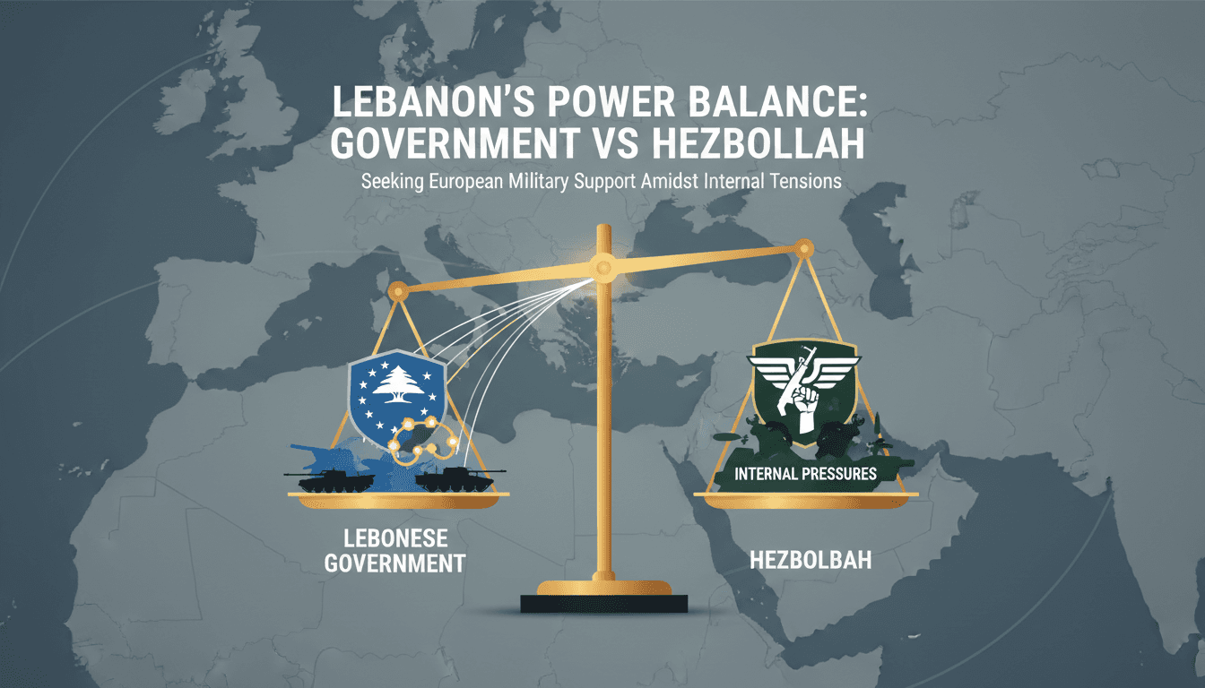 Lebanon's Prime Minister seeks European military support amid Hezbollah tensions