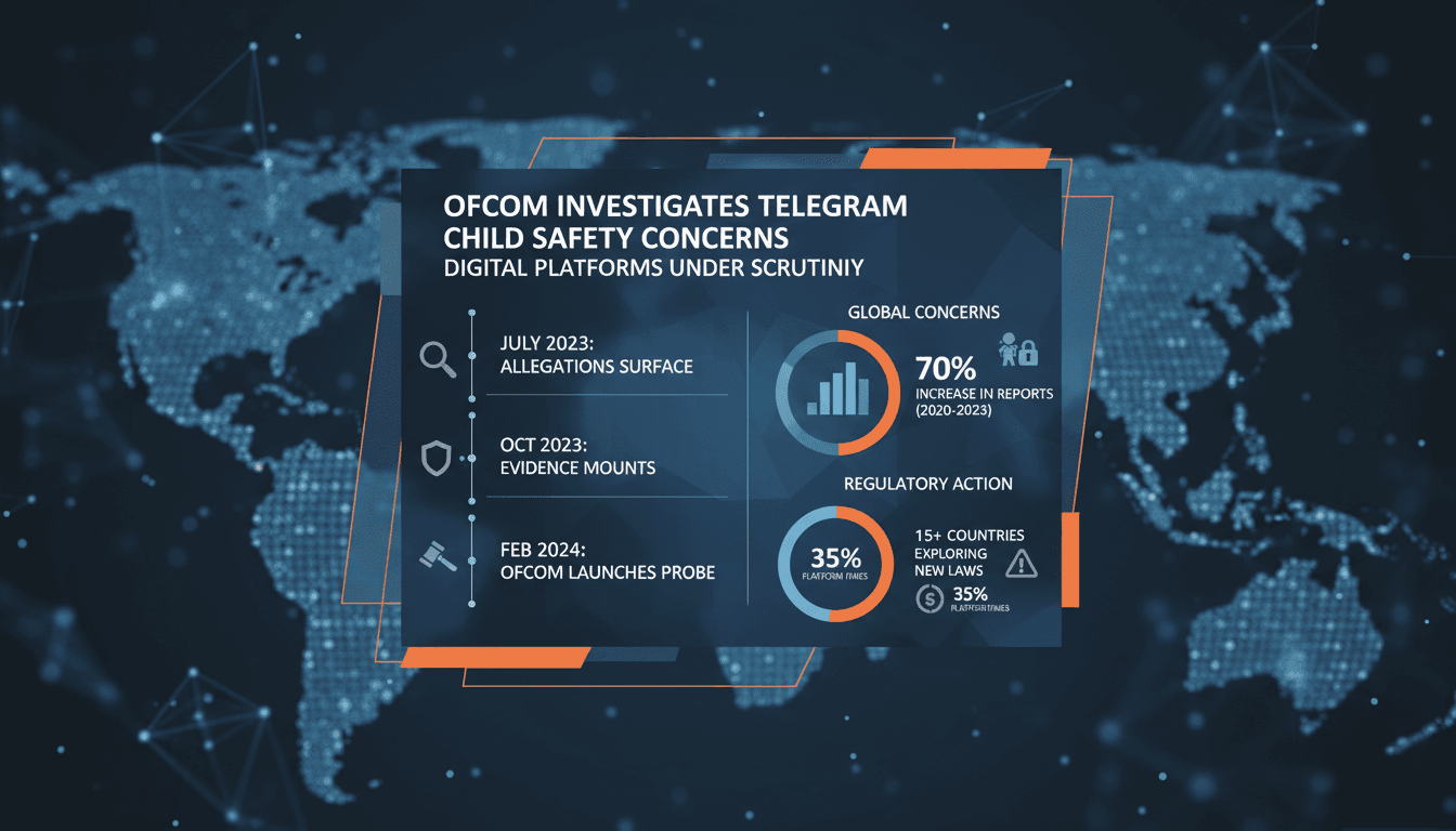 Ofcom Investigates Telegram Over Child Sexual Abuse Material Allegations