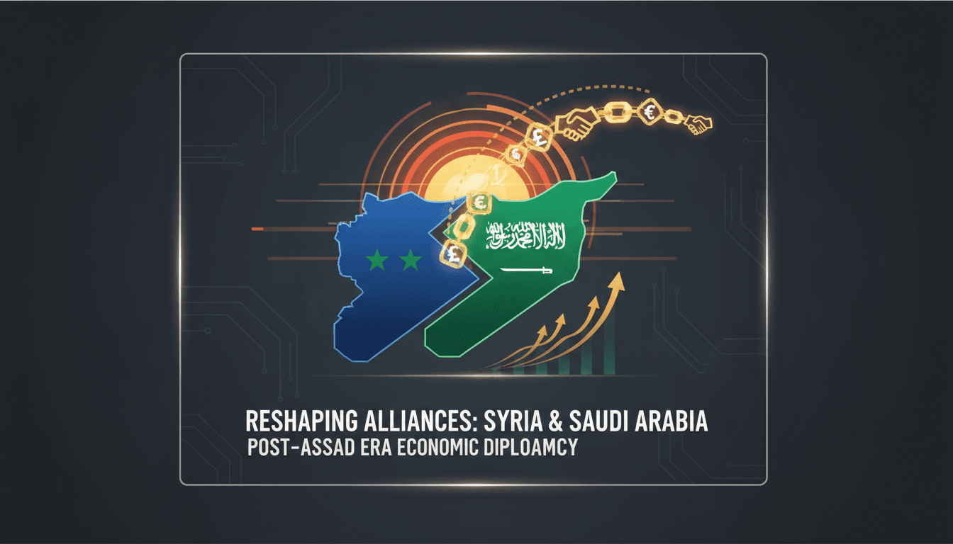 Syrian President Ahmad Sharaa visits Saudi Arabia to strengthen economic ties