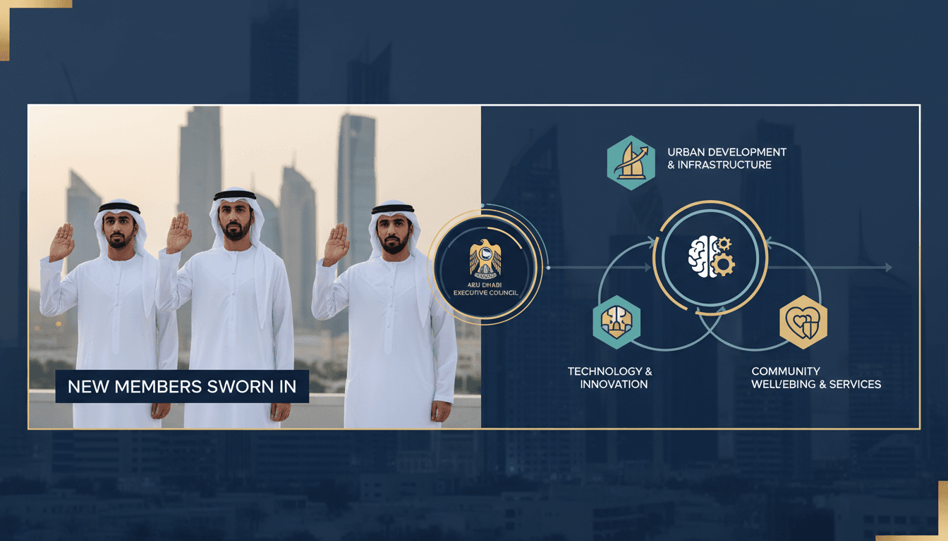 New Members Sworn into Abu Dhabi Executive Council