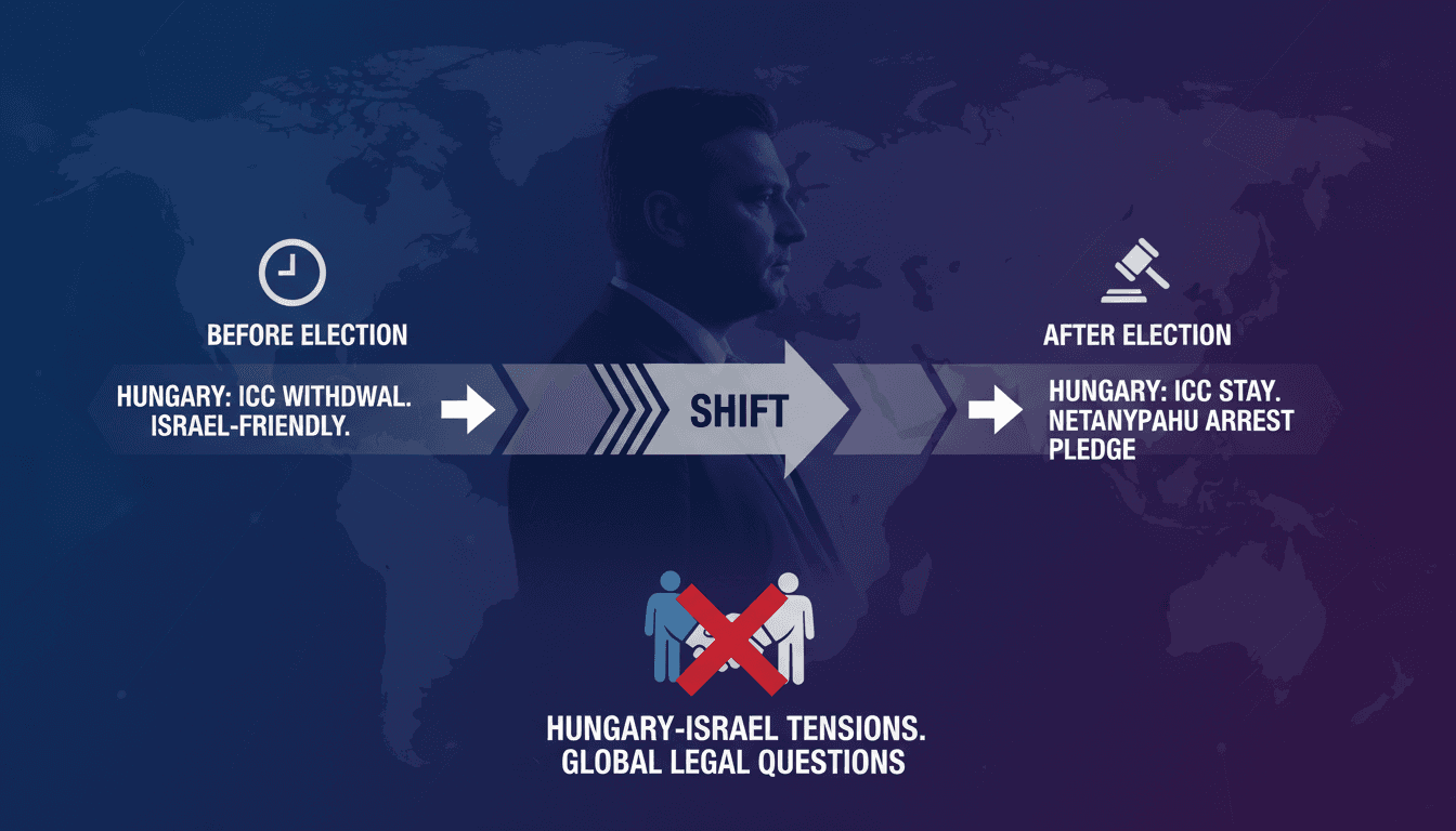 Hungary's new Prime Minister pledges to arrest Netanyahu and halt ICC withdrawal