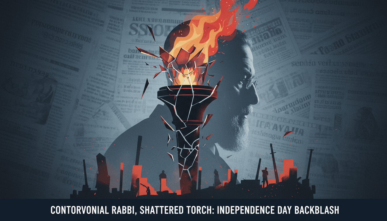 Controversial Rabbi Selected to Light Torch at Israel Independence Day Sparks Outrage