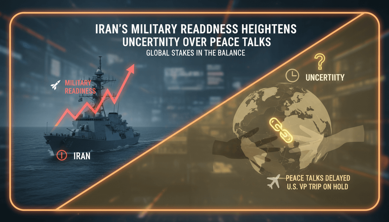 Iran's Military Readiness Heightens Amid Uncertainty Over Peace Talks in Pakistan