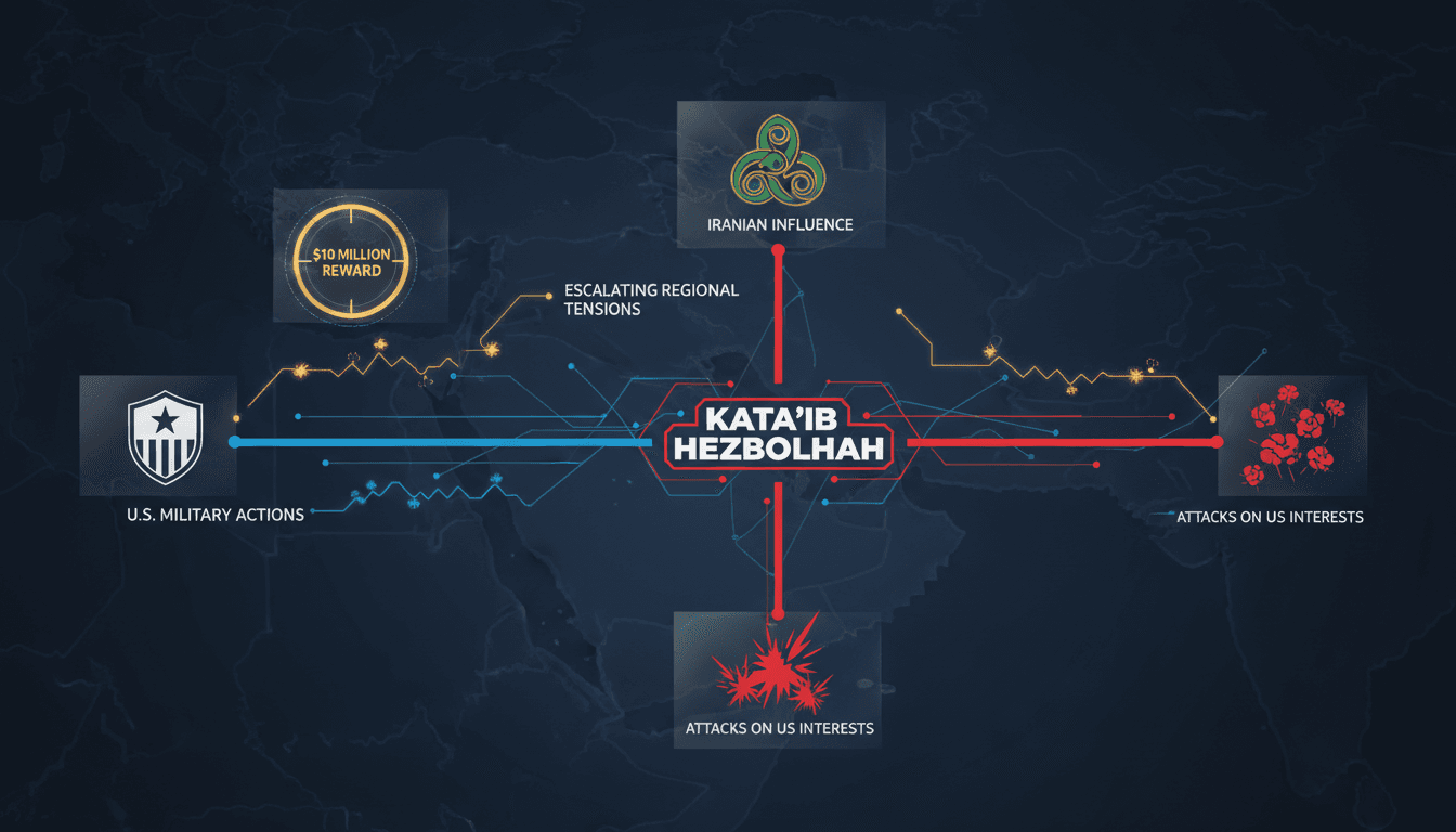 US offers $10 million reward for capture of Kata'ib Hezbollah leader