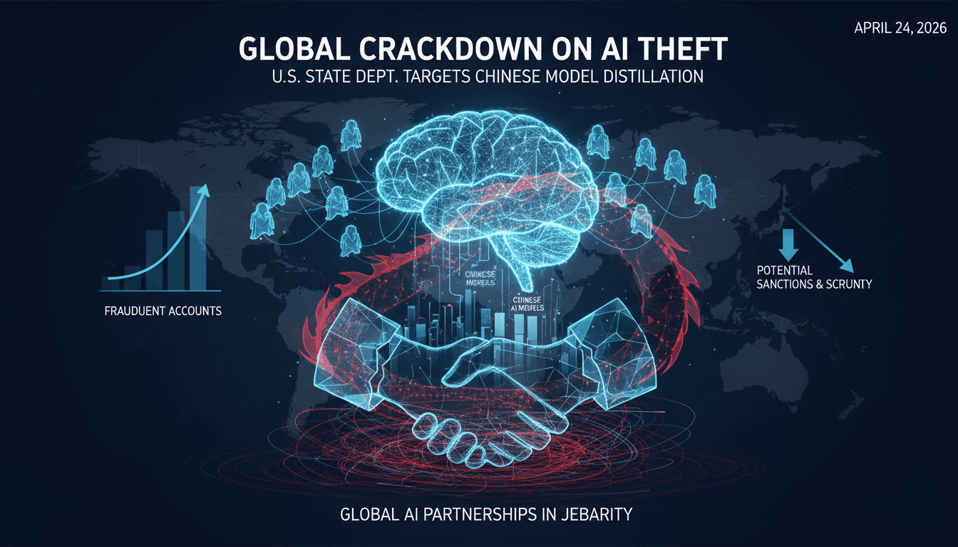 U.S. State Department Initiates Global Crackdown on Chinese AI Model Distillation Practices