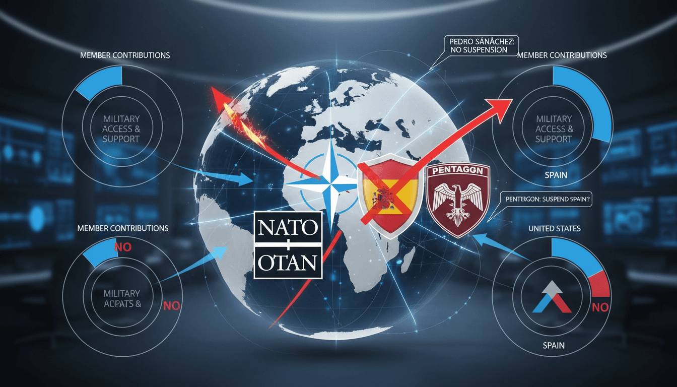 Pedro Sánchez Rejects Pentagon Proposal to Suspend Spain from NATO Over Iran War Stance