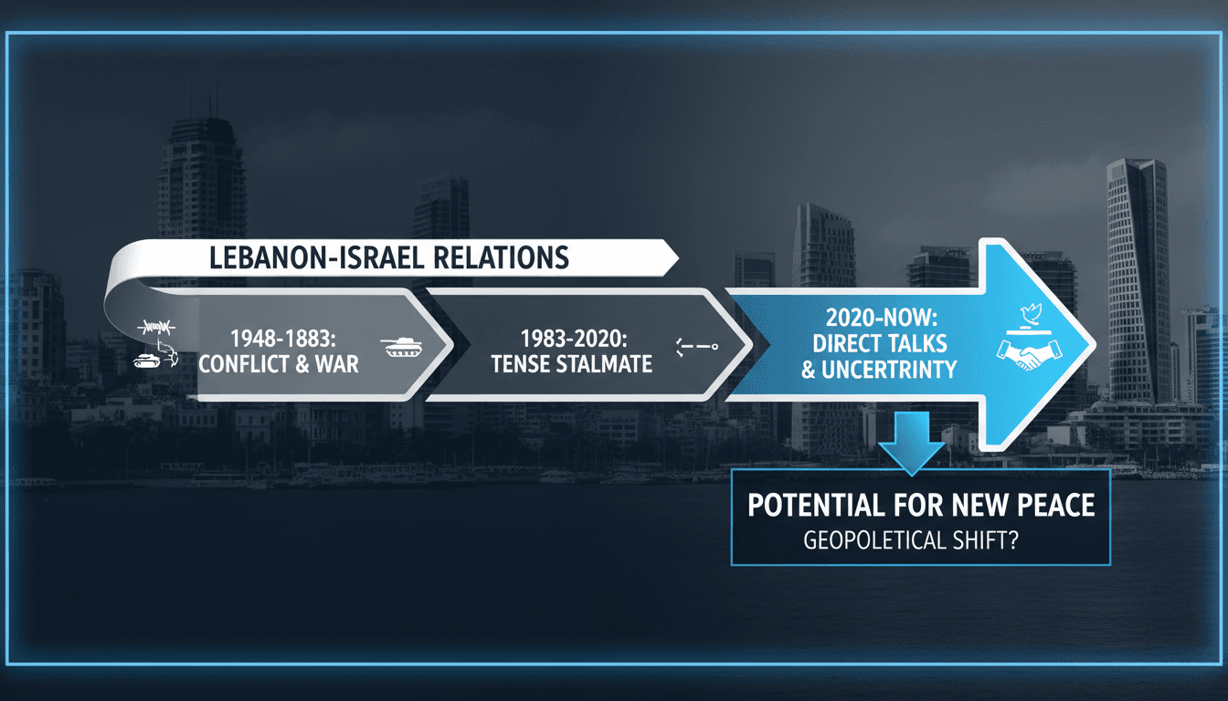 Lebanon and Israel Engage in First Direct Negotiations in Over 30 Years