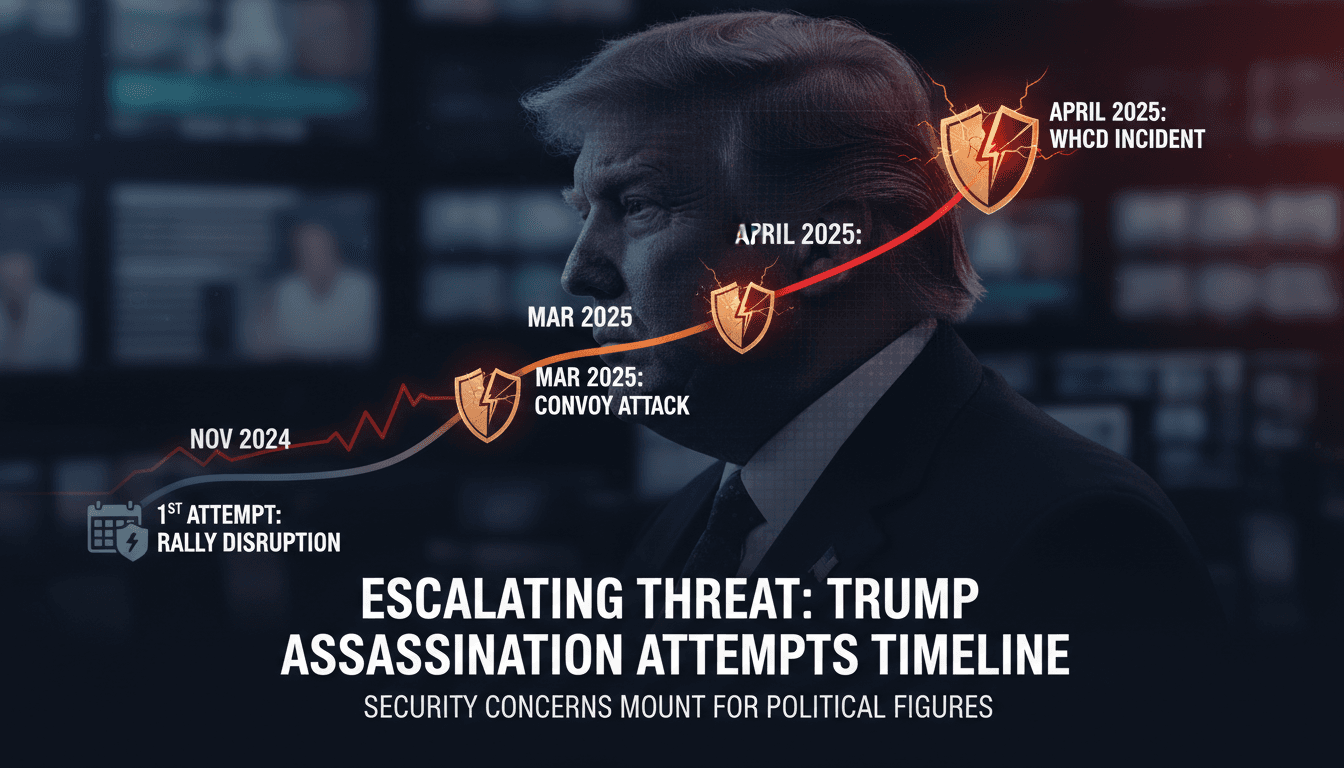 Multiple assassination attempts on Donald Trump raise security concerns