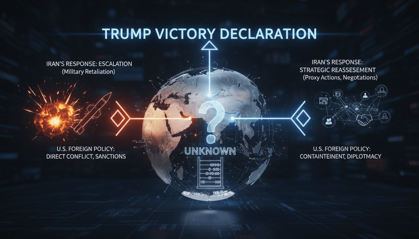 U.S. Intelligence Analyzes Iran's Potential Response to Trump's Victory Declaration in Ongoing War