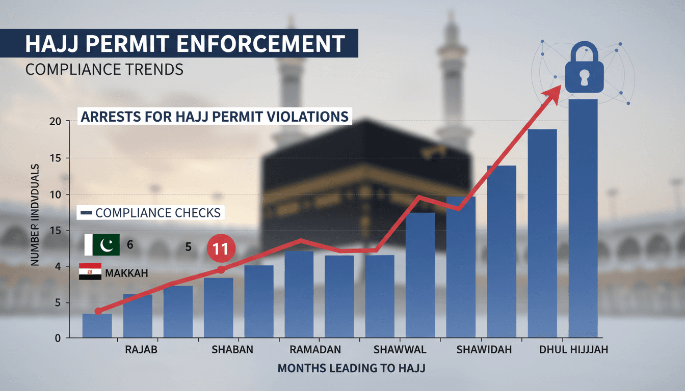 Eleven residents arrested for Hajj permit violations in Makkah