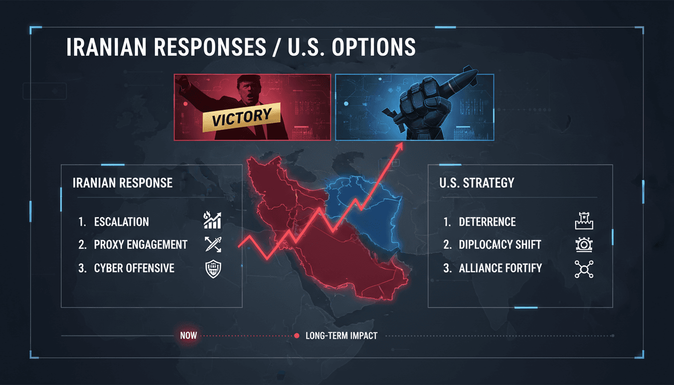 U.S. intelligence evaluates Iranian reactions to potential Trump victory declaration in ongoing war