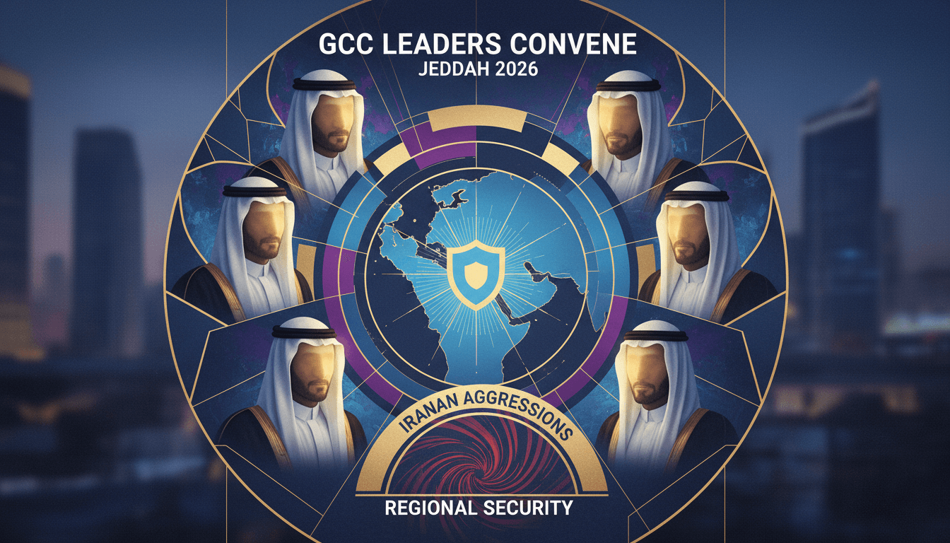GCC Leaders Convene in Jeddah to Address Regional Security Amid Iranian Aggressions
