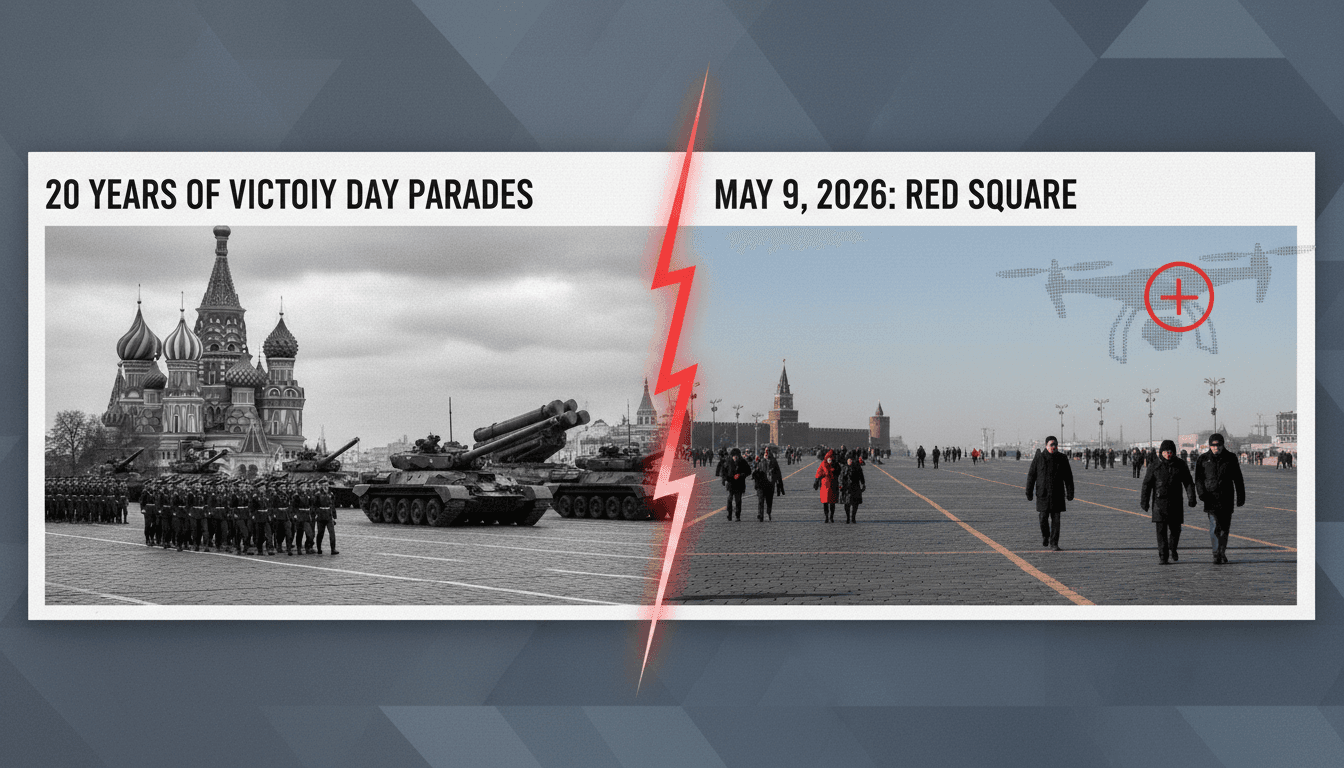 Russia to Scale Back Victory Day Parade Amid Ukrainian Drone Threats
