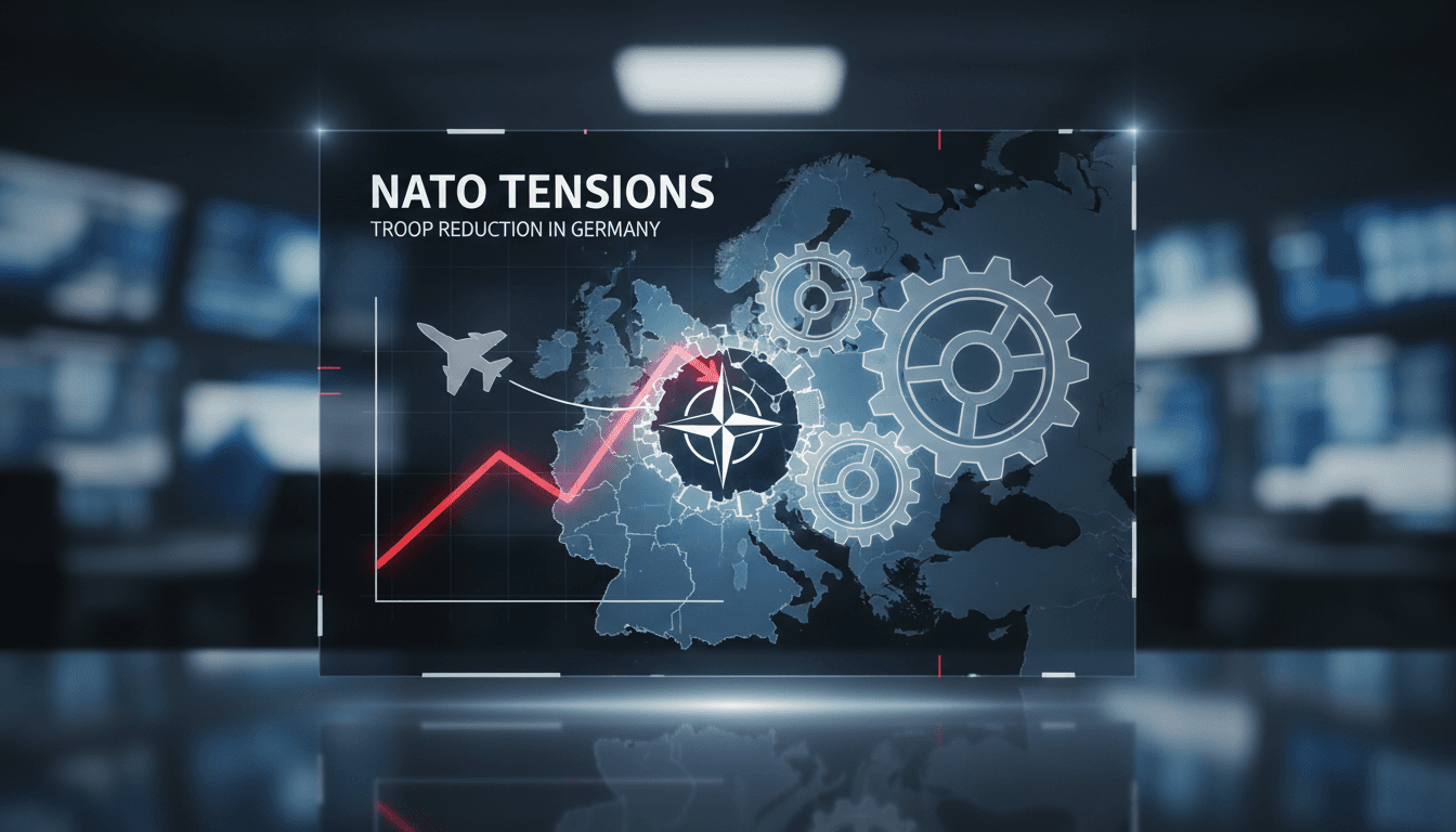Trump Considers Troop Reduction in Germany Amid NATO Tensions