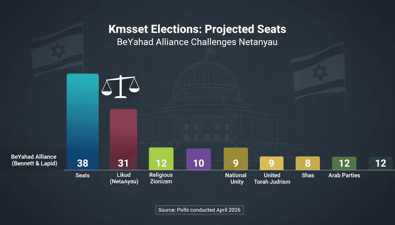 Bennett and Lapid Form 'BeYahad' Alliance to Challenge Netanyahu Ahead of Knesset Elections