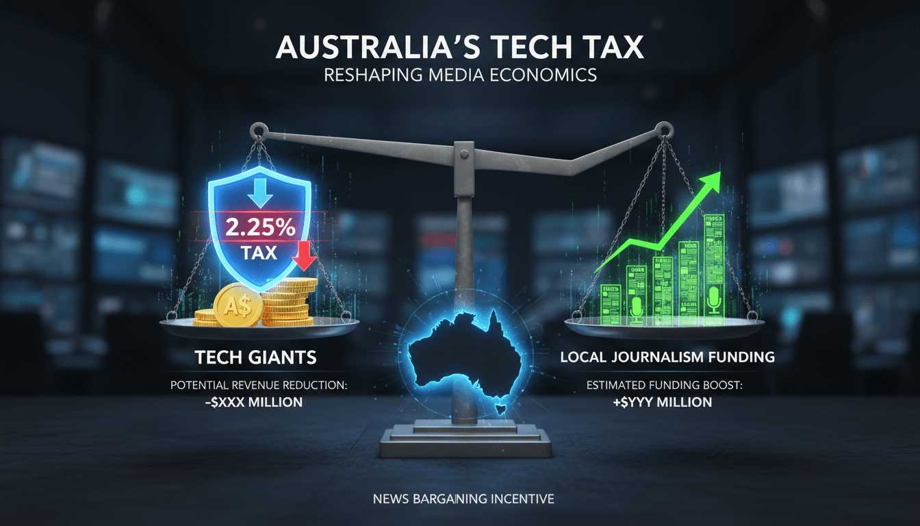 Australia proposes tax on tech companies to fund local journalism