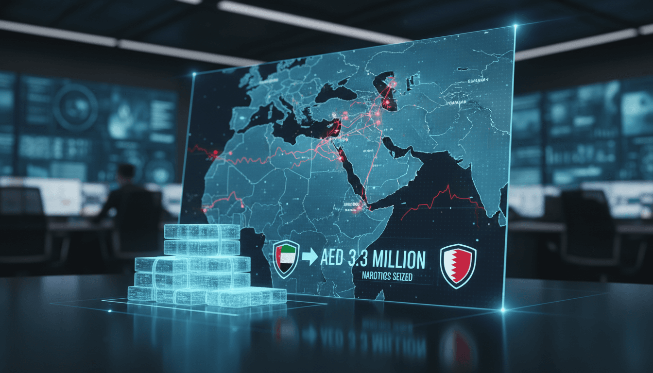 UAE and Bahrain dismantle major drug trafficking network leading to 13 arrests