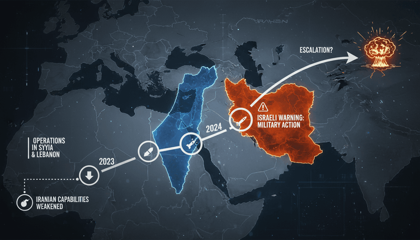 Israel signals potential military escalation against Iran