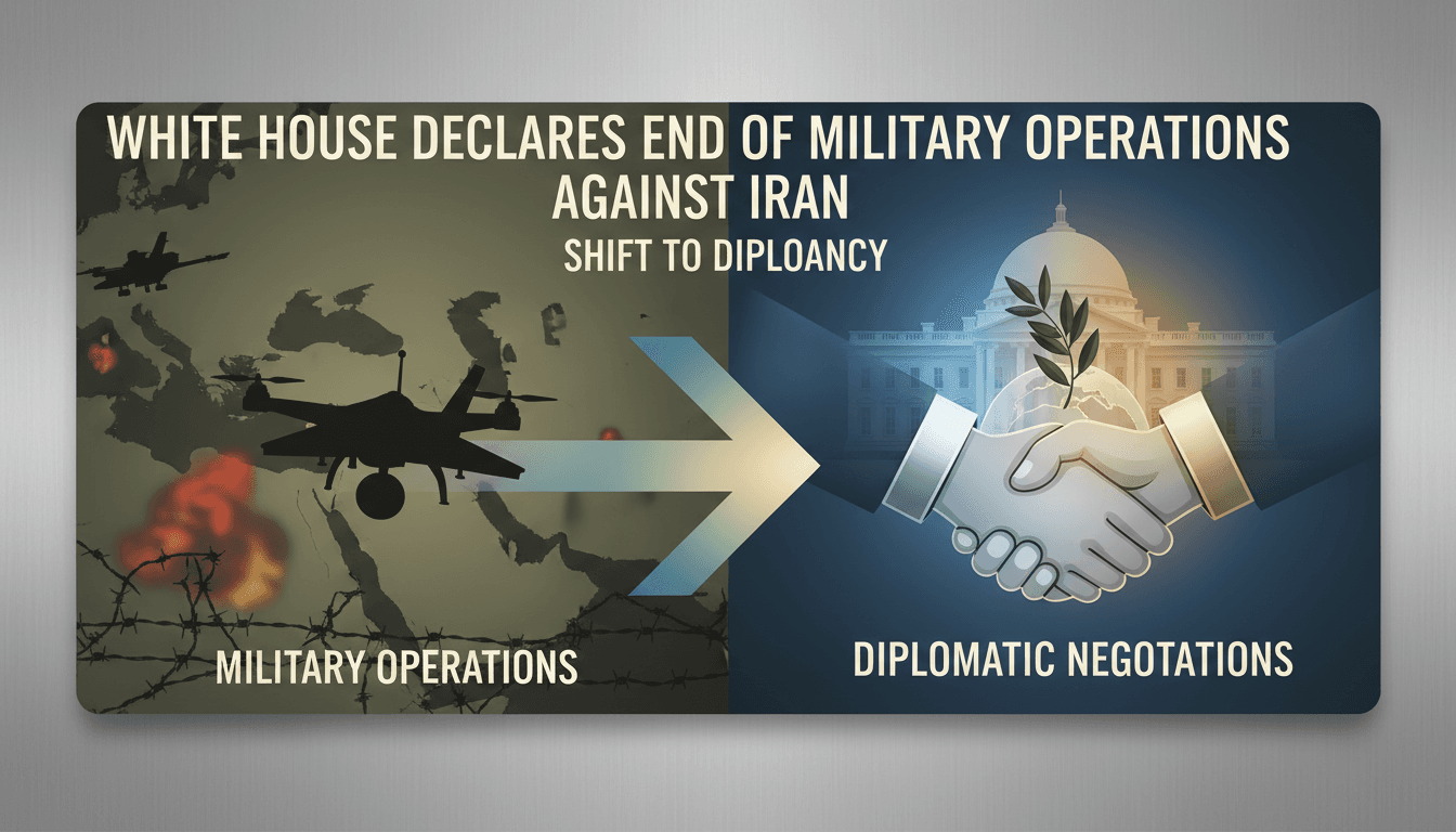 White House Declares End of Military Operations Against Iran