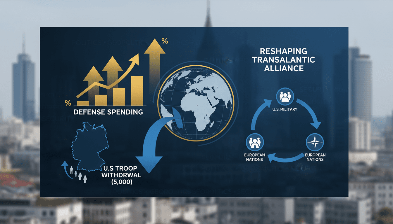 European nations respond to U.S. military support demands amid troop withdrawal from Germany