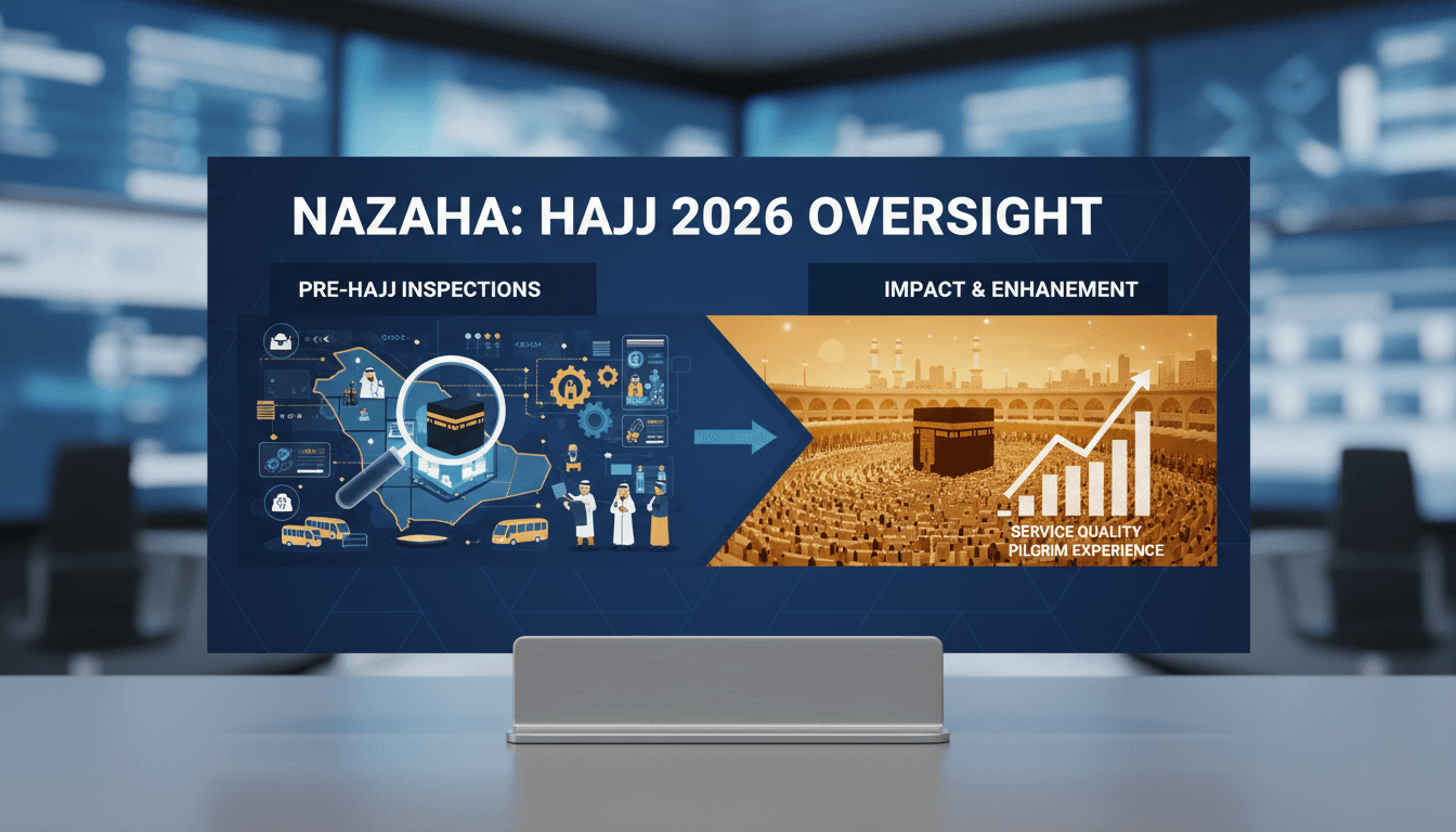 Nazaha Launches Oversight Tours in Makkah and Madinah for Hajj Preparations