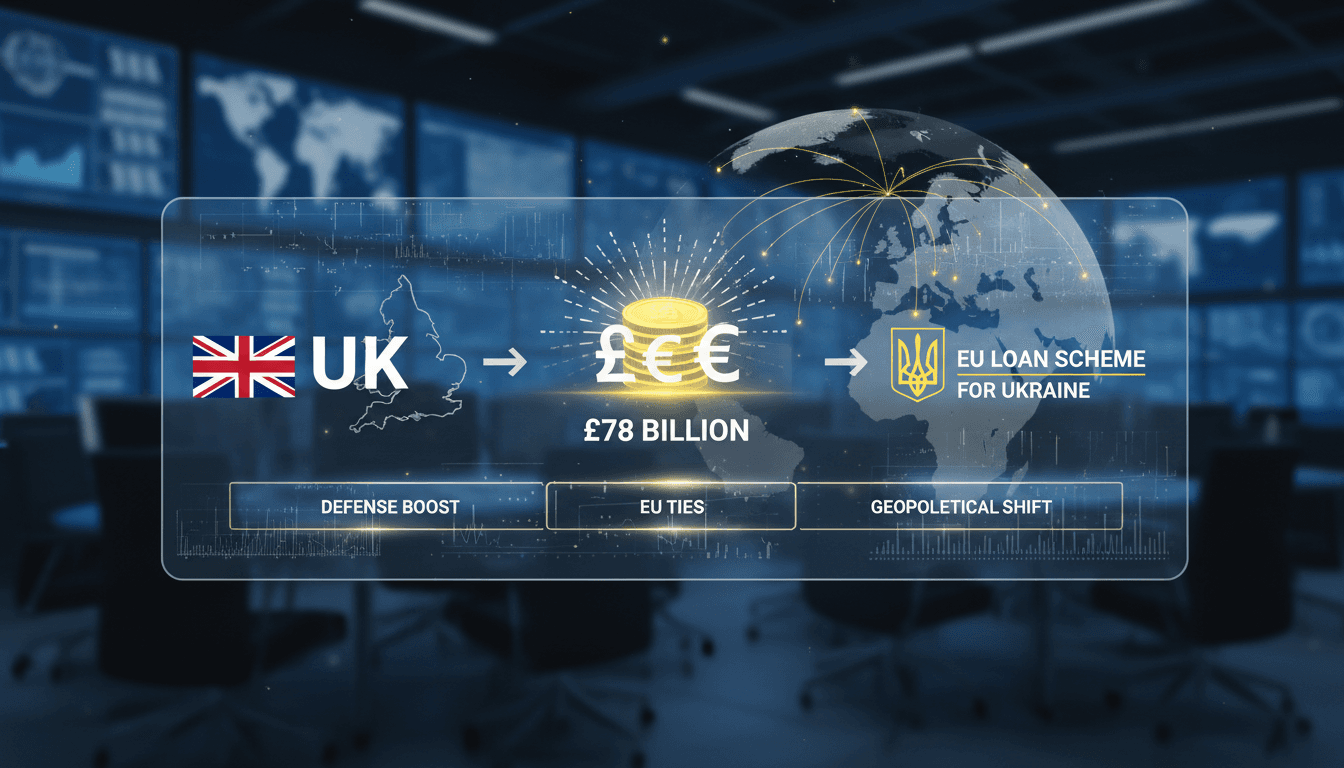 UK Prime Minister Keir Starmer discussing EU loan scheme for Ukraine